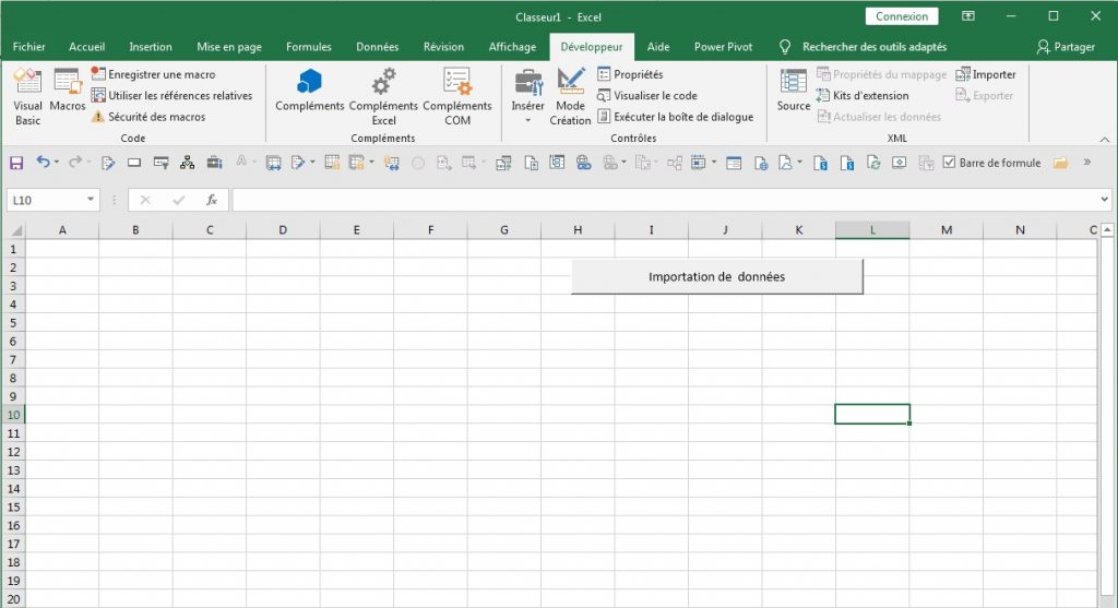 Utilisation de la propriété StatusBar de l'objet Application dans Excel VBA