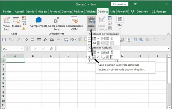 Comment Cr Er Des Boutons D Option Dans Excel Vba