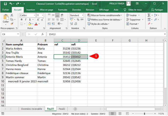 Insérer Une Cellule Ou Une Plage Dans Excel 5811