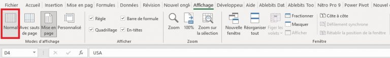 comment inserer des numeros de page sur excel