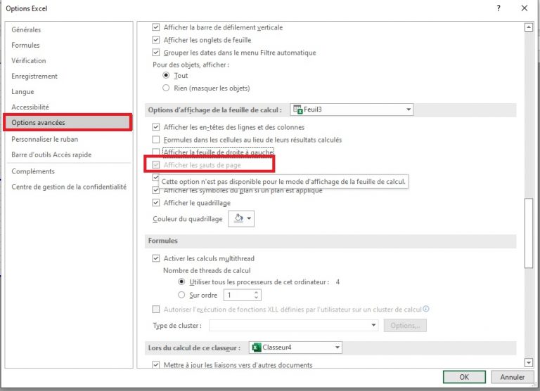 Comment insérer et supprimer des sauts de page dans Excel